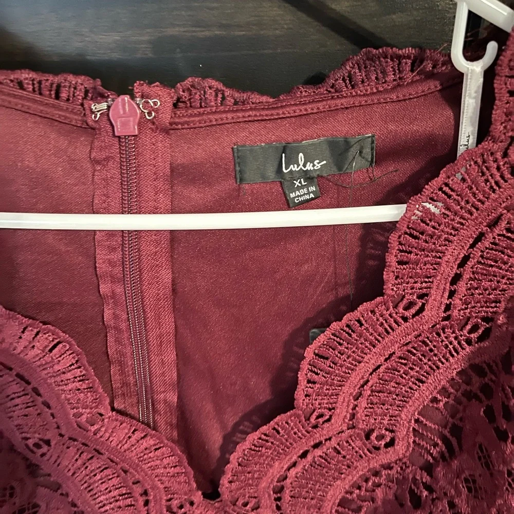 Brand new burgundy dress - Picture 2 of 5